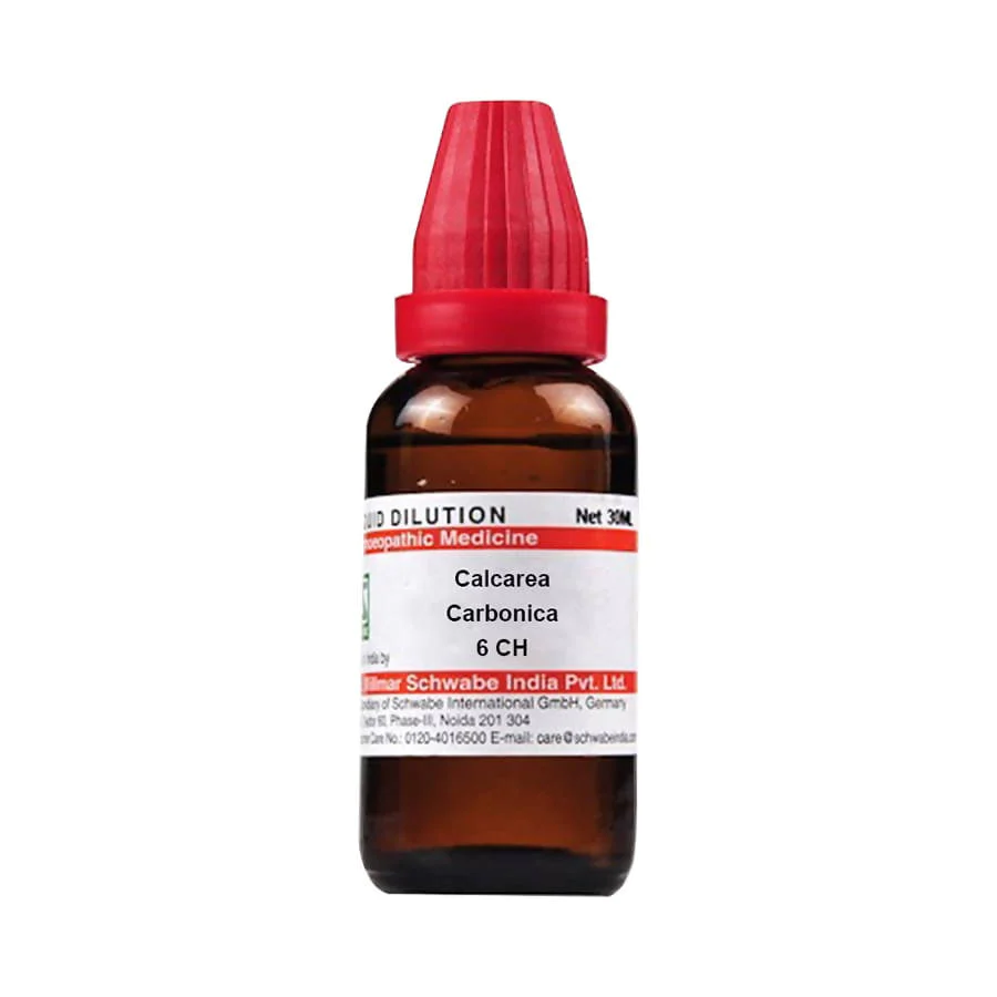 Dr. Willmar Schwabe India Calcarea Carbonica Dilution, 6 CH - 30ml-1.webp